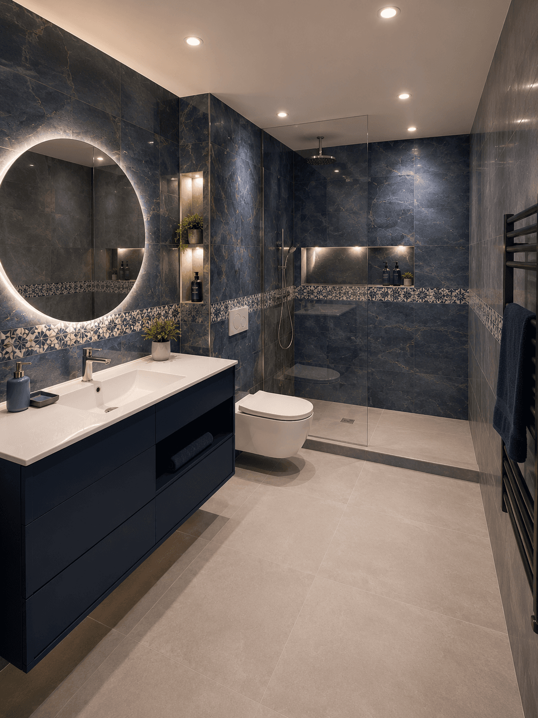 Salle de bain rénovée par RENOV FRANCE — réalisation 3